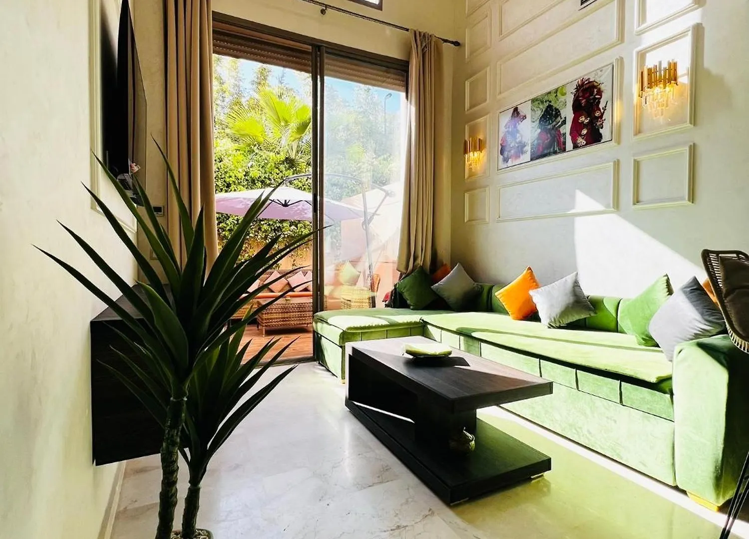 Nouvel Appartement De Luxe Pearl Garden Marrakesh 0*,